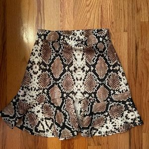 Snakeskin Skirt